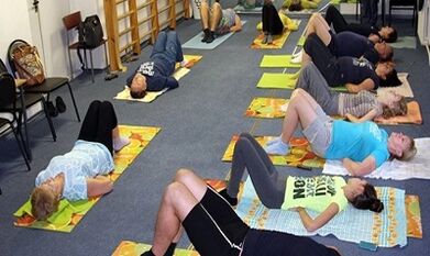 Medical physical education for the arthra of knee joint