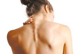 neck pain with cervical osteocondrosis